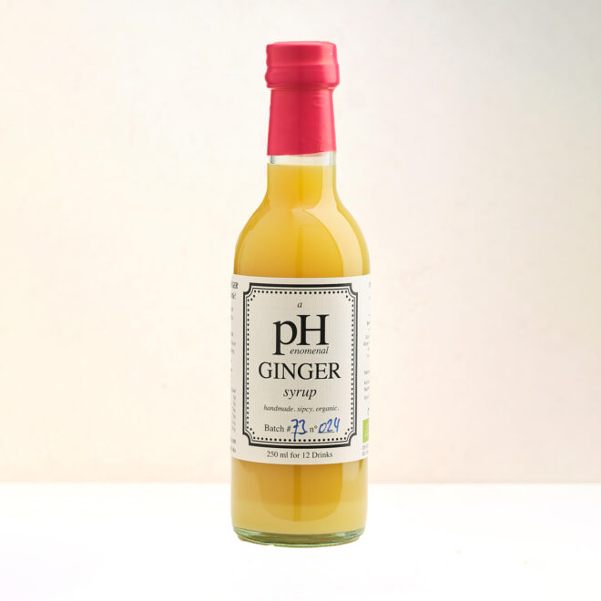 pHenomenal GINGER Syrup, <br>Organic - 250ml